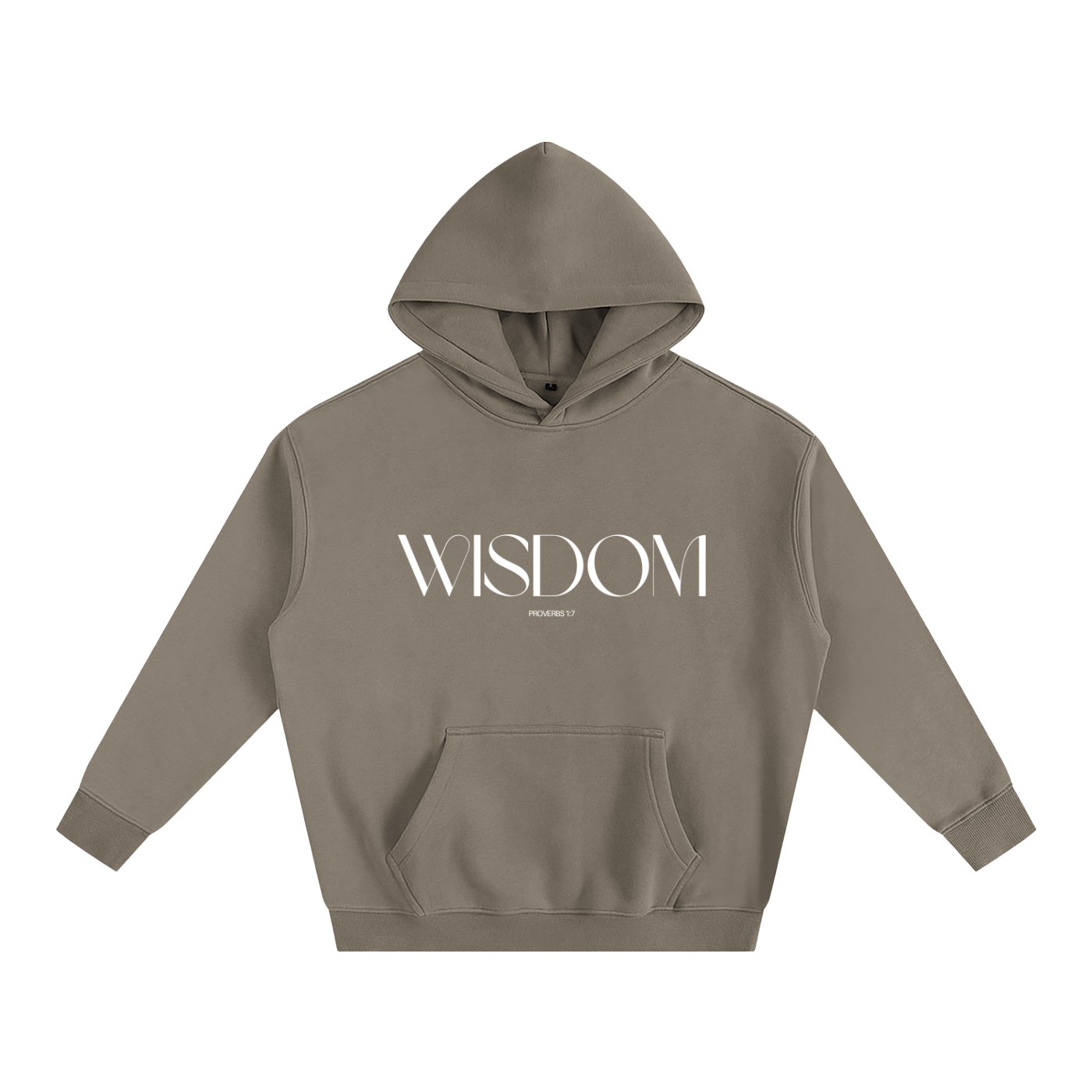 The "WISDOM" Hoodie | Proverbs 1:7