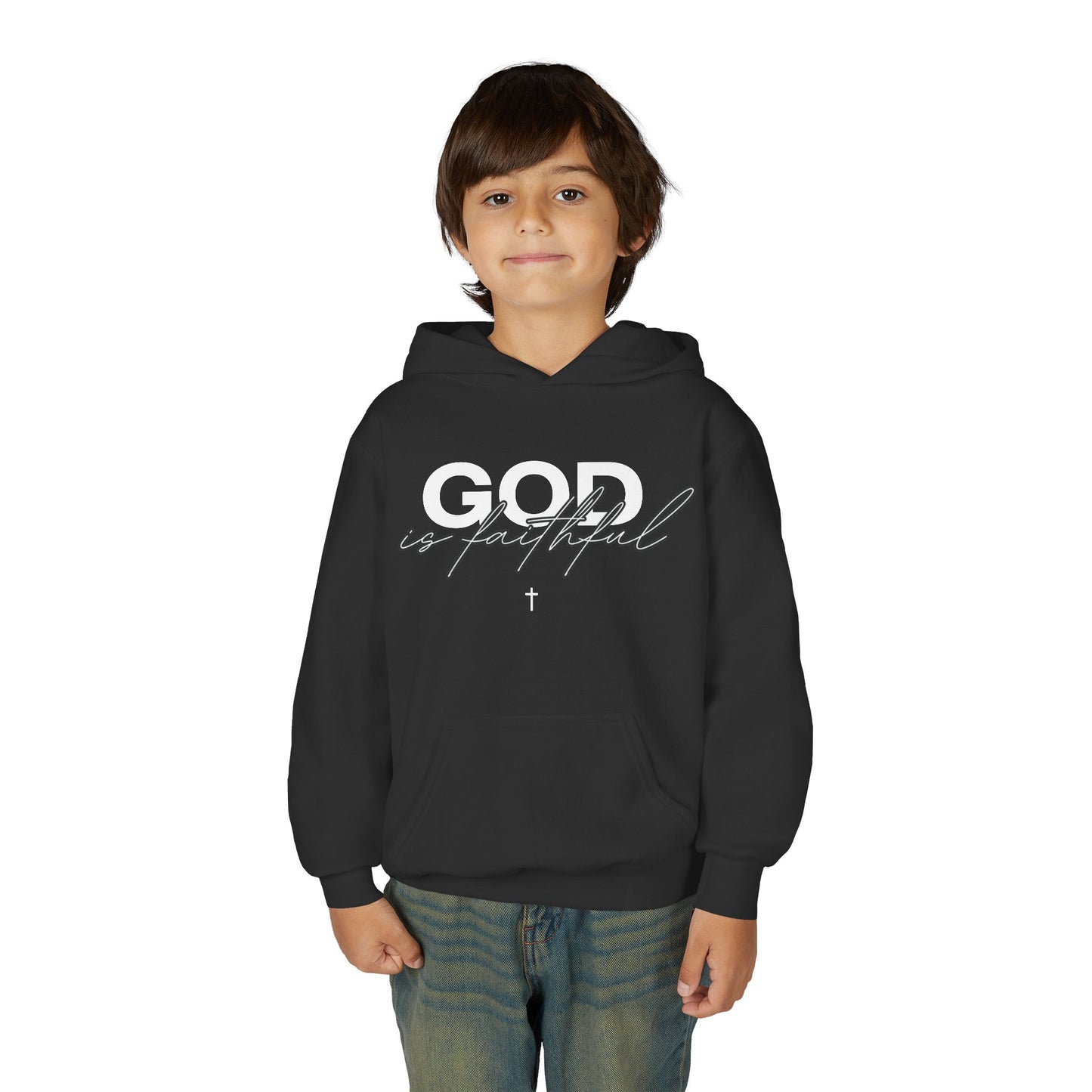 "GOD Is Faithful" Youth Hoodie
