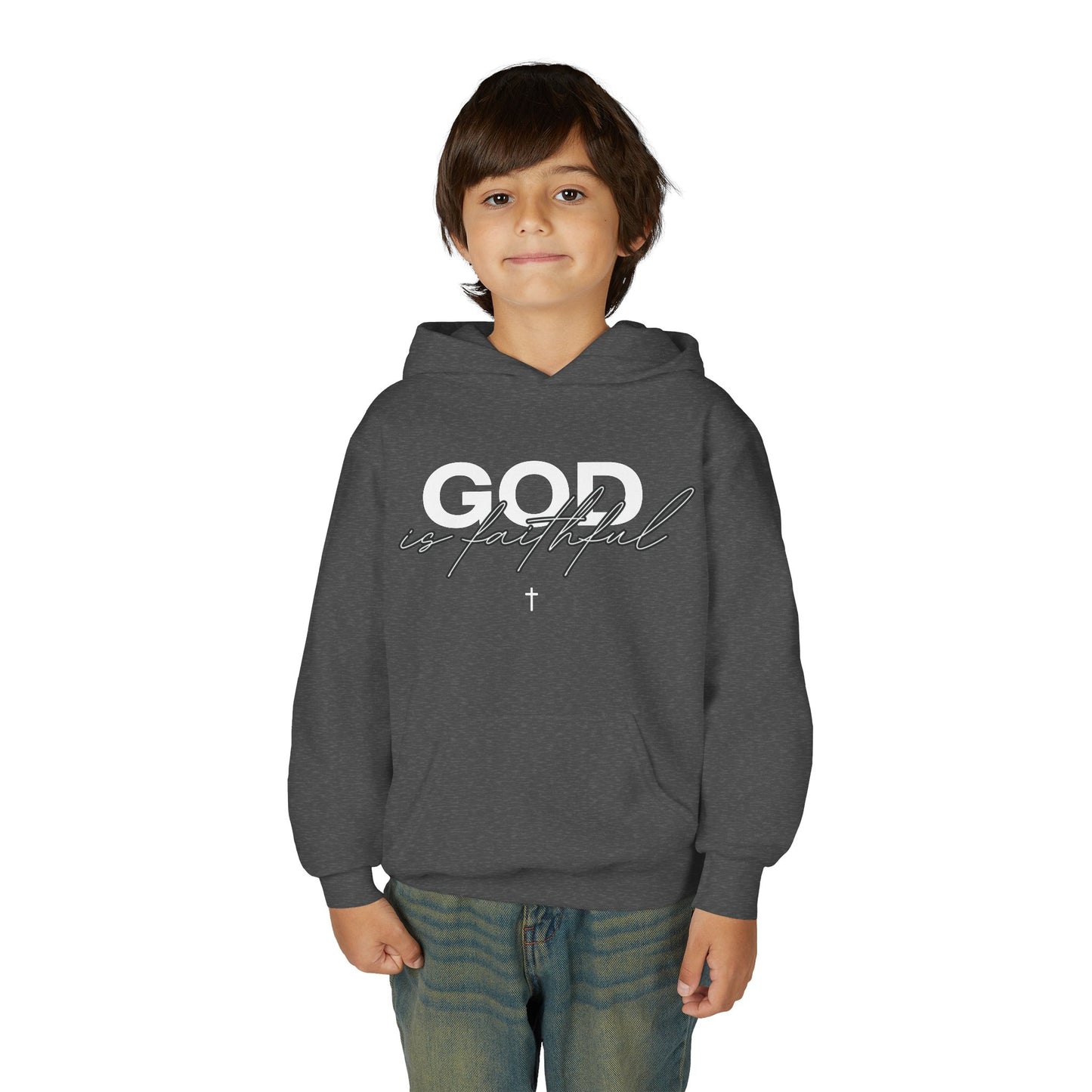 "GOD Is Faithful" Youth Hoodie