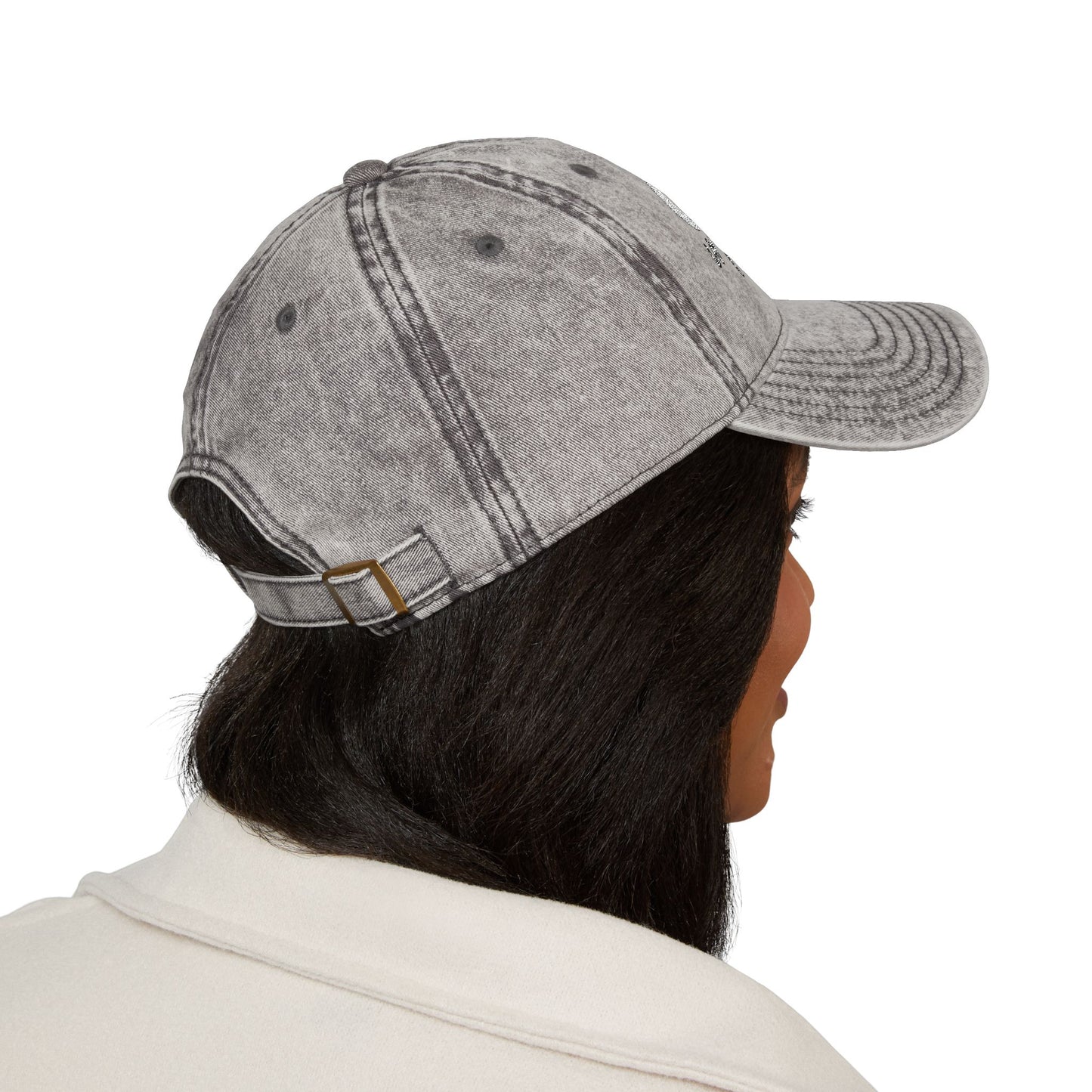"God Is Faithful" Vintage Washed Cap