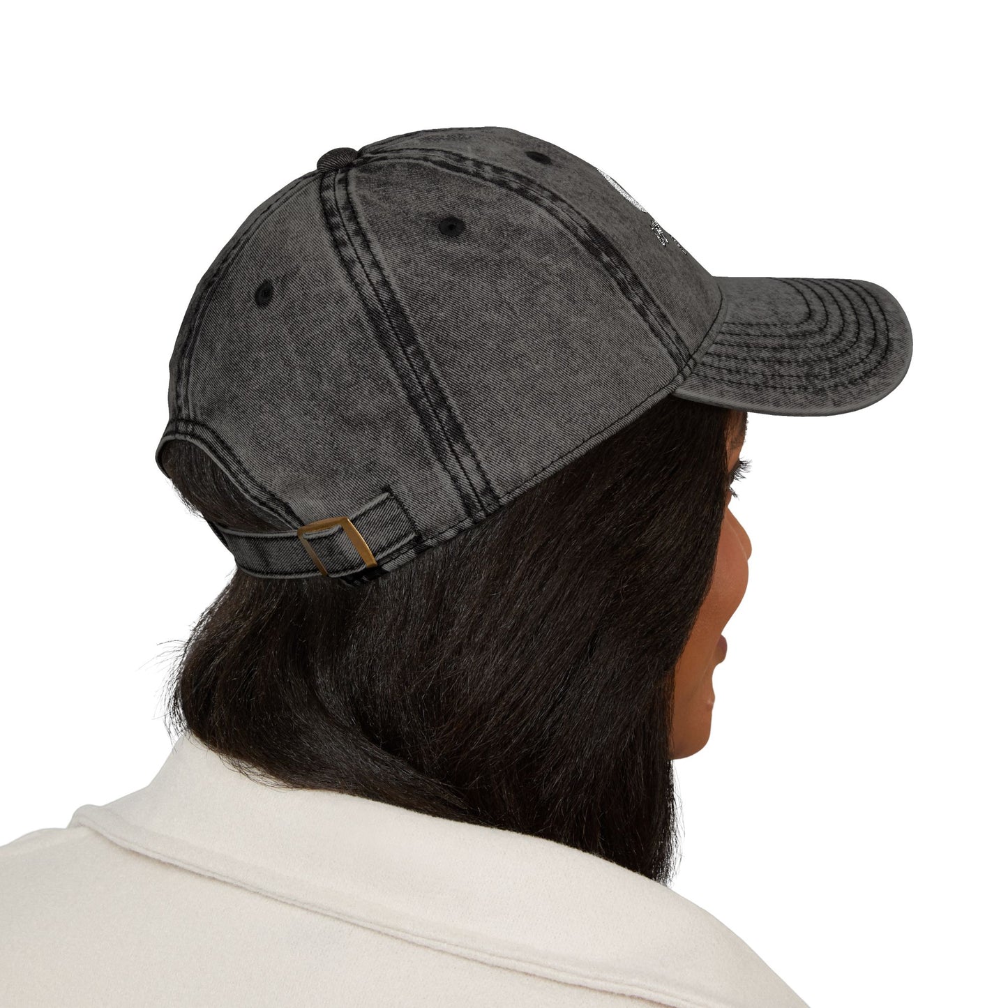 "God Is Faithful" Vintage Washed Cap