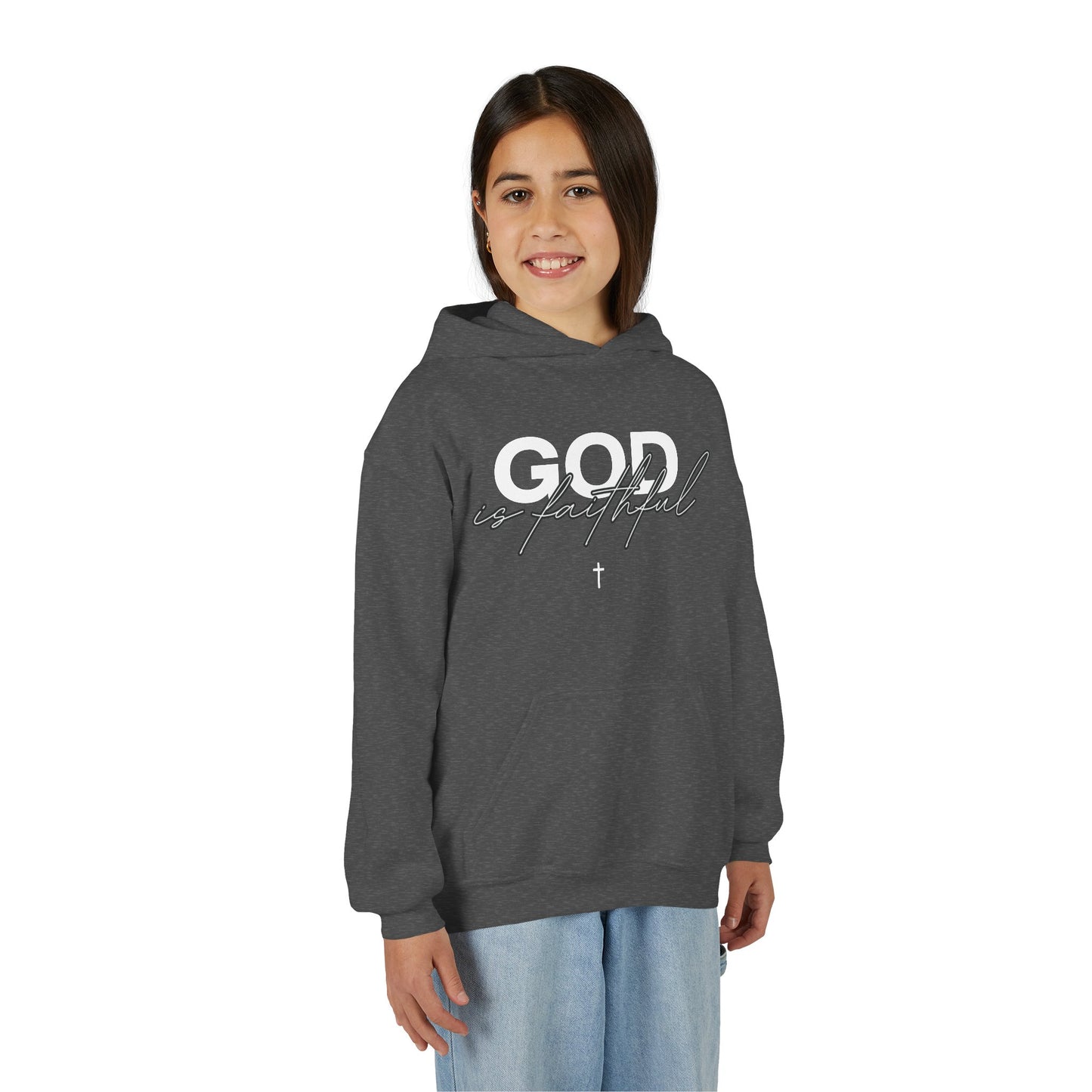 "GOD Is Faithful" Youth Hoodie