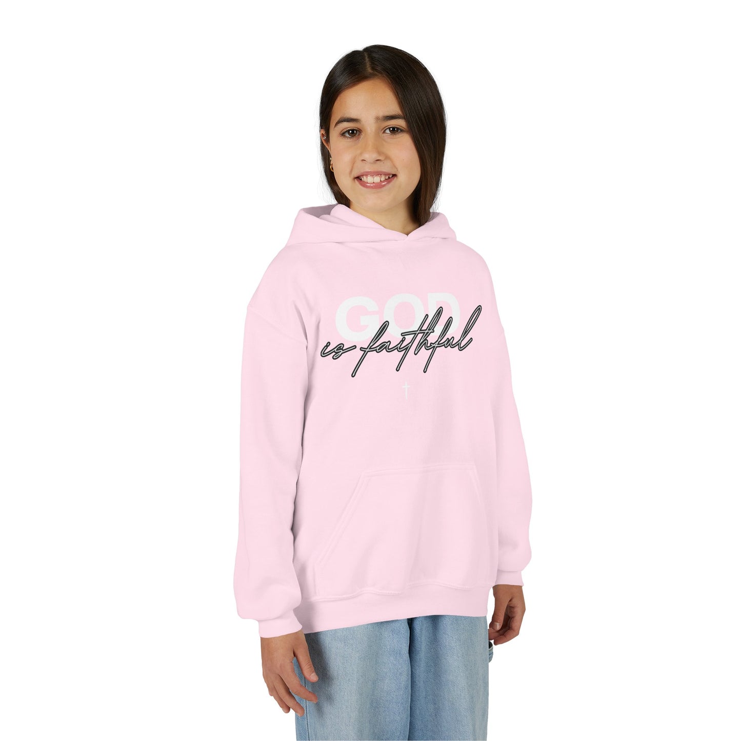 "GOD Is Faithful" Youth Hoodie