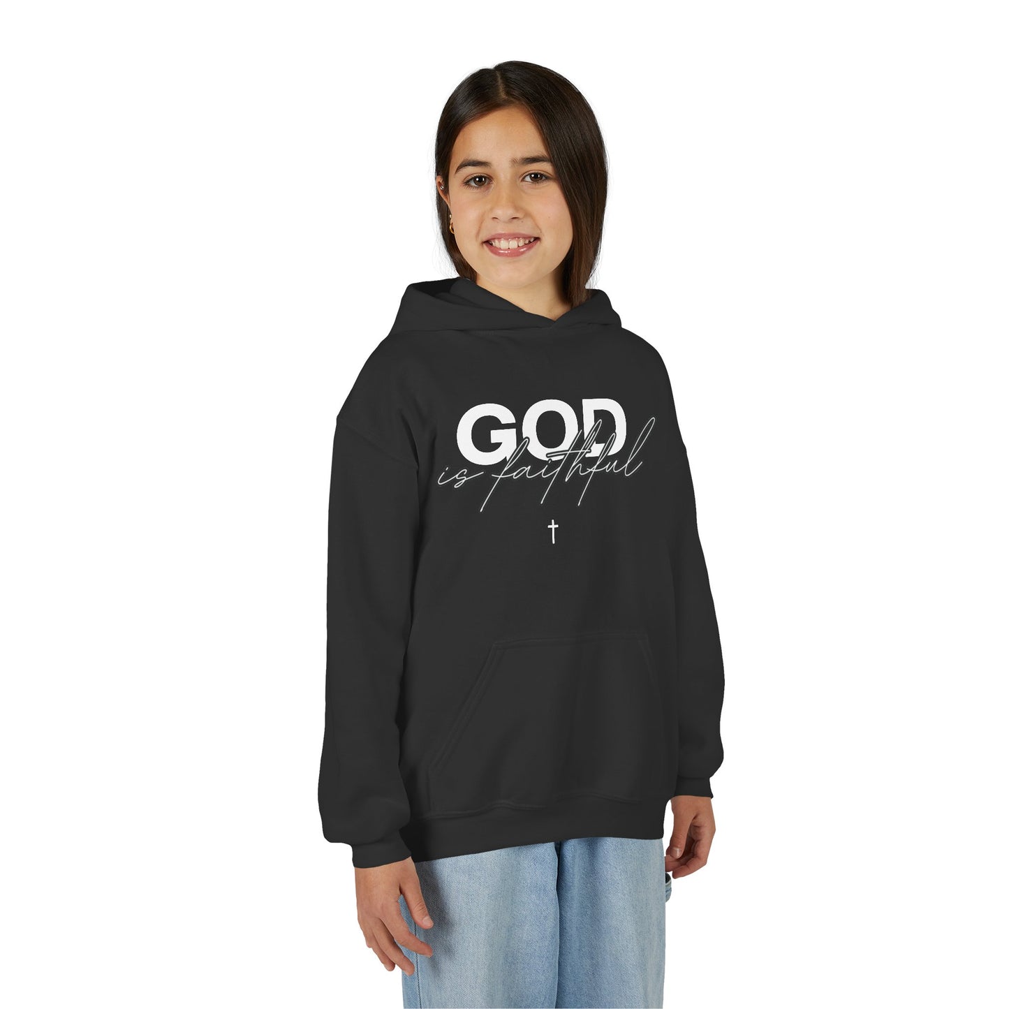 "GOD Is Faithful" Youth Hoodie