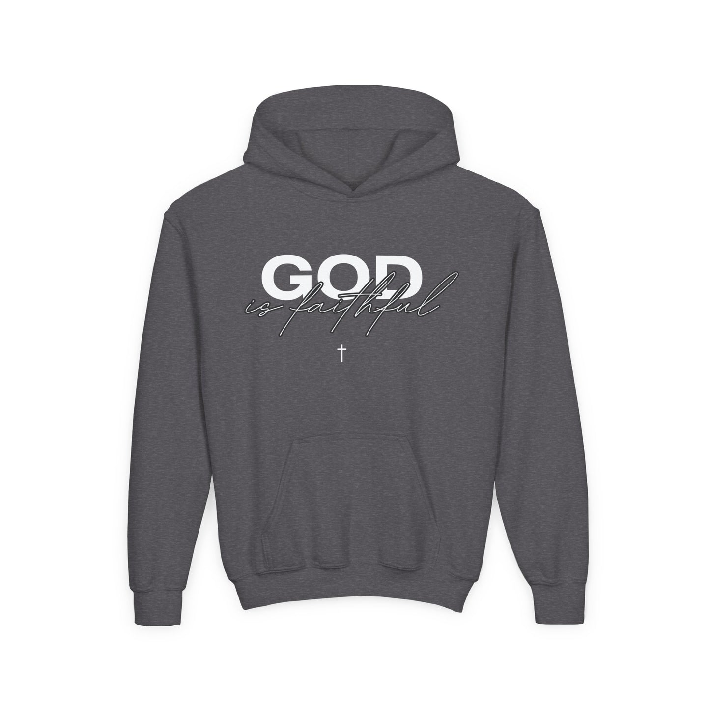 "GOD Is Faithful" Youth Hoodie