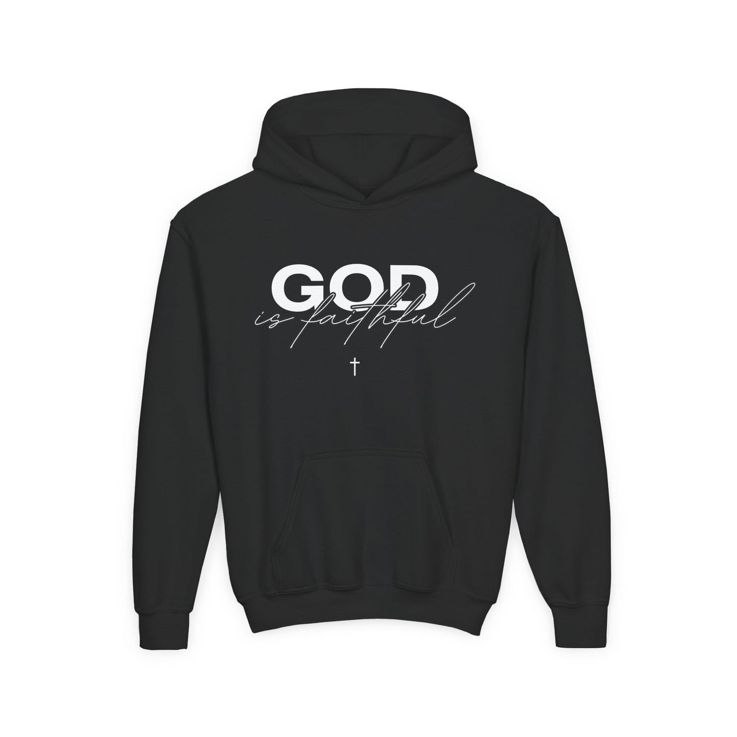 "GOD Is Faithful" Youth Hoodie