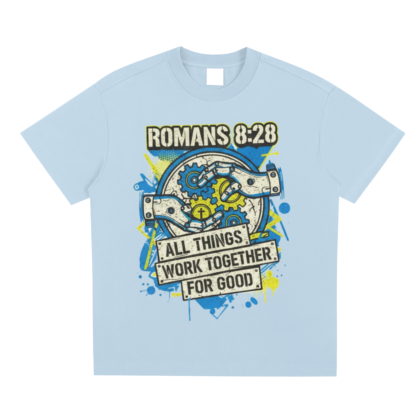 The "ROMANS 8:28" Gear T-Shirt