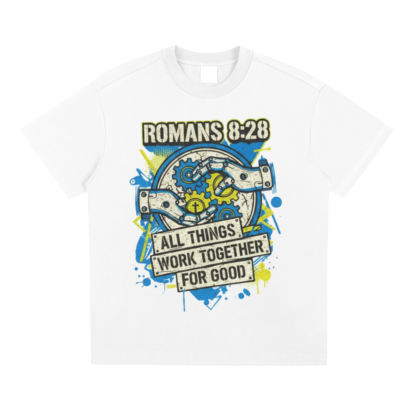 The "ROMANS 8:28" Gear T-Shirt