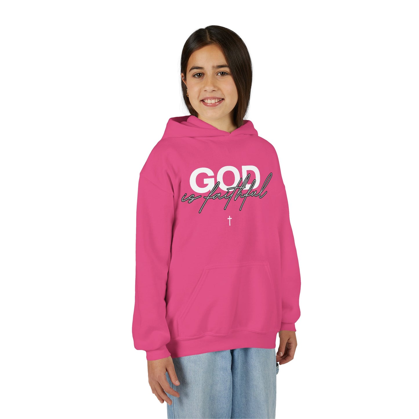 "GOD Is Faithful" Youth Hoodie