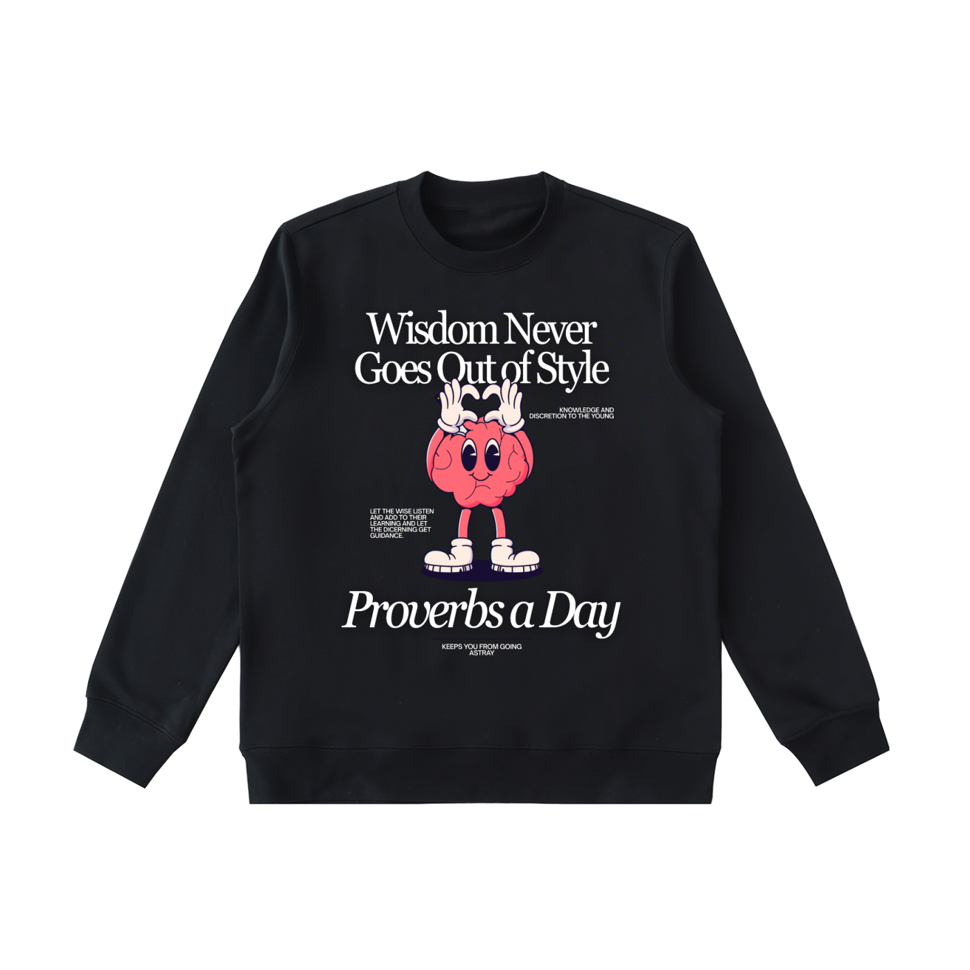 The "Proverbs A Day" Essential Heavyweight Crewneck Sweatshirt