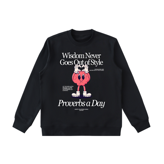 The "Proverbs A Day" Essential Heavyweight Crewneck Sweatshirt