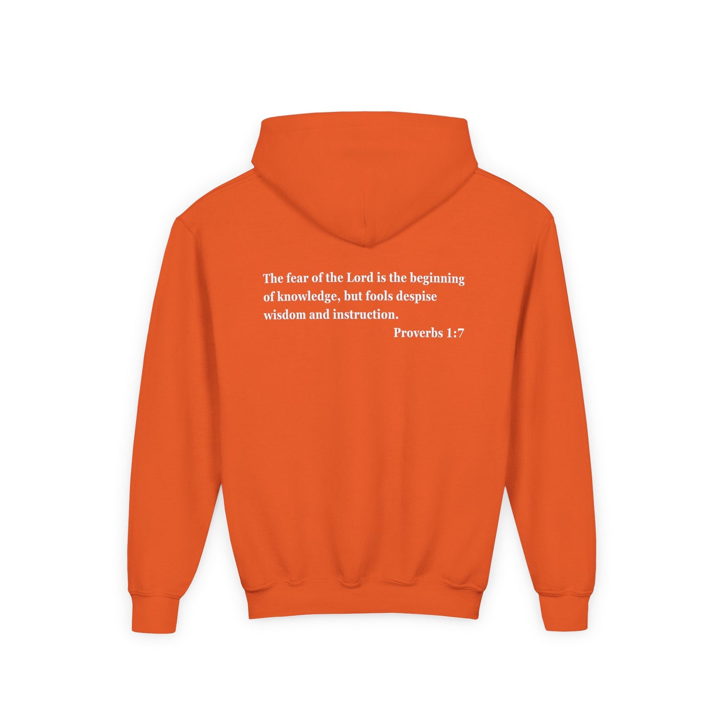 "Proverbs a Day" Retro Wisdom Youth Hoodie