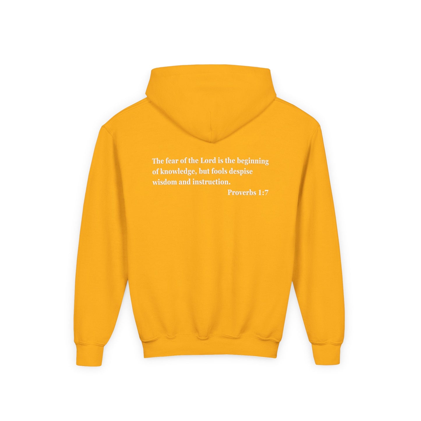 "Proverbs a Day" Retro Wisdom Youth Hoodie
