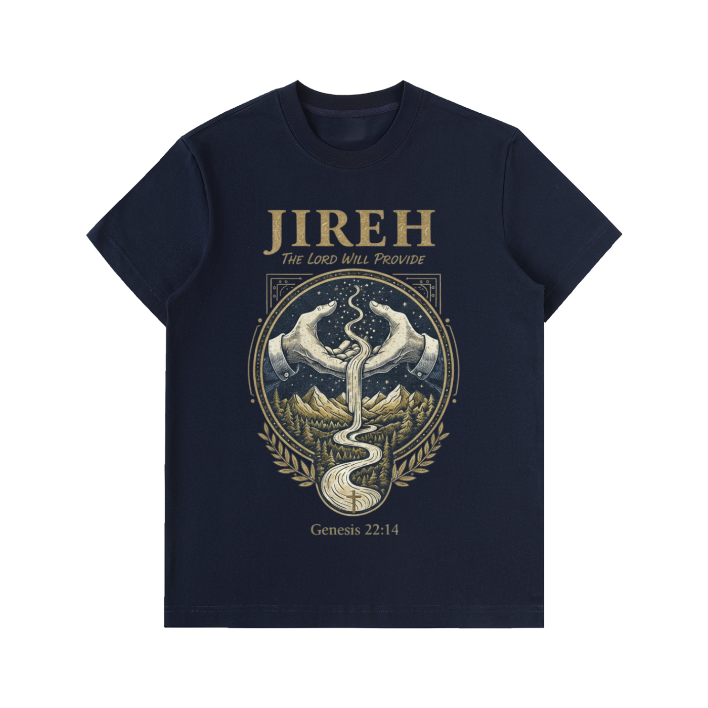 The Jireh Heavyweight Tee: The Lord Will Provide