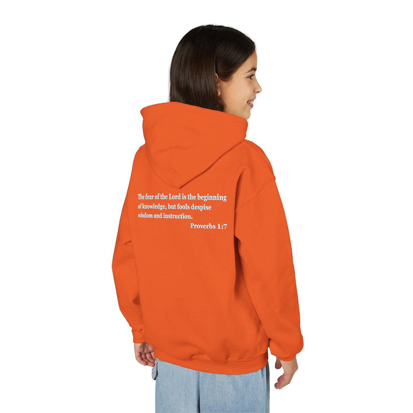 "Proverbs a Day" Retro Wisdom Youth Hoodie