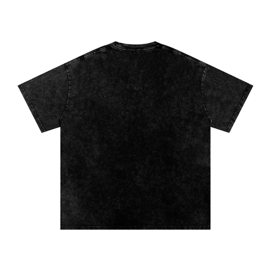 The "EL ROI: The God Who Sees Me" Snow Washed Oversized Tee