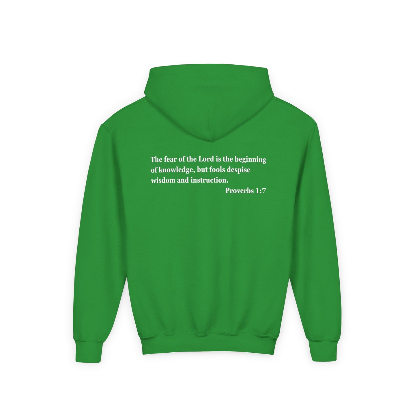 "Proverbs a Day" Retro Wisdom Youth Hoodie