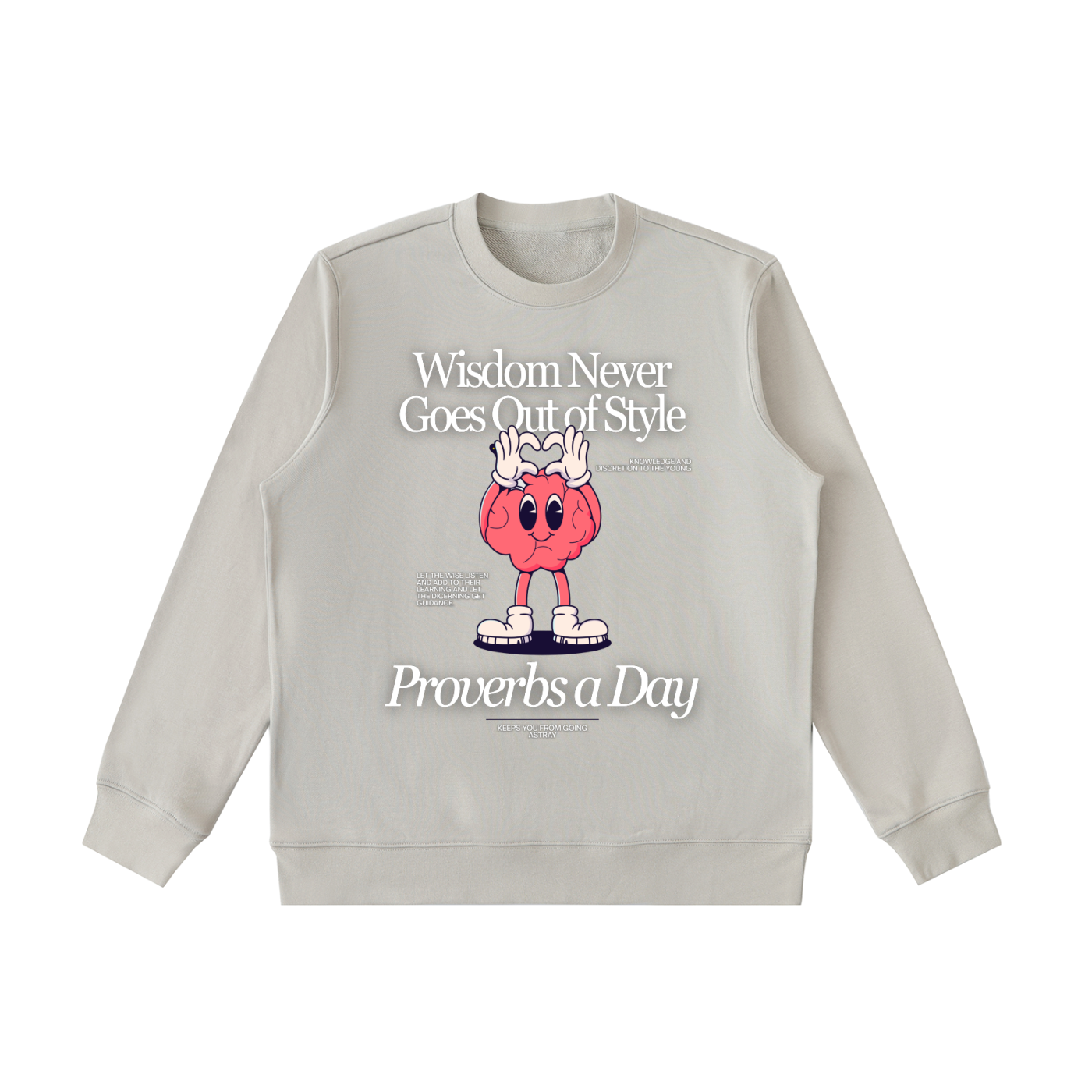 The "Proverbs A Day" Essential Heavyweight Crewneck Sweatshirt