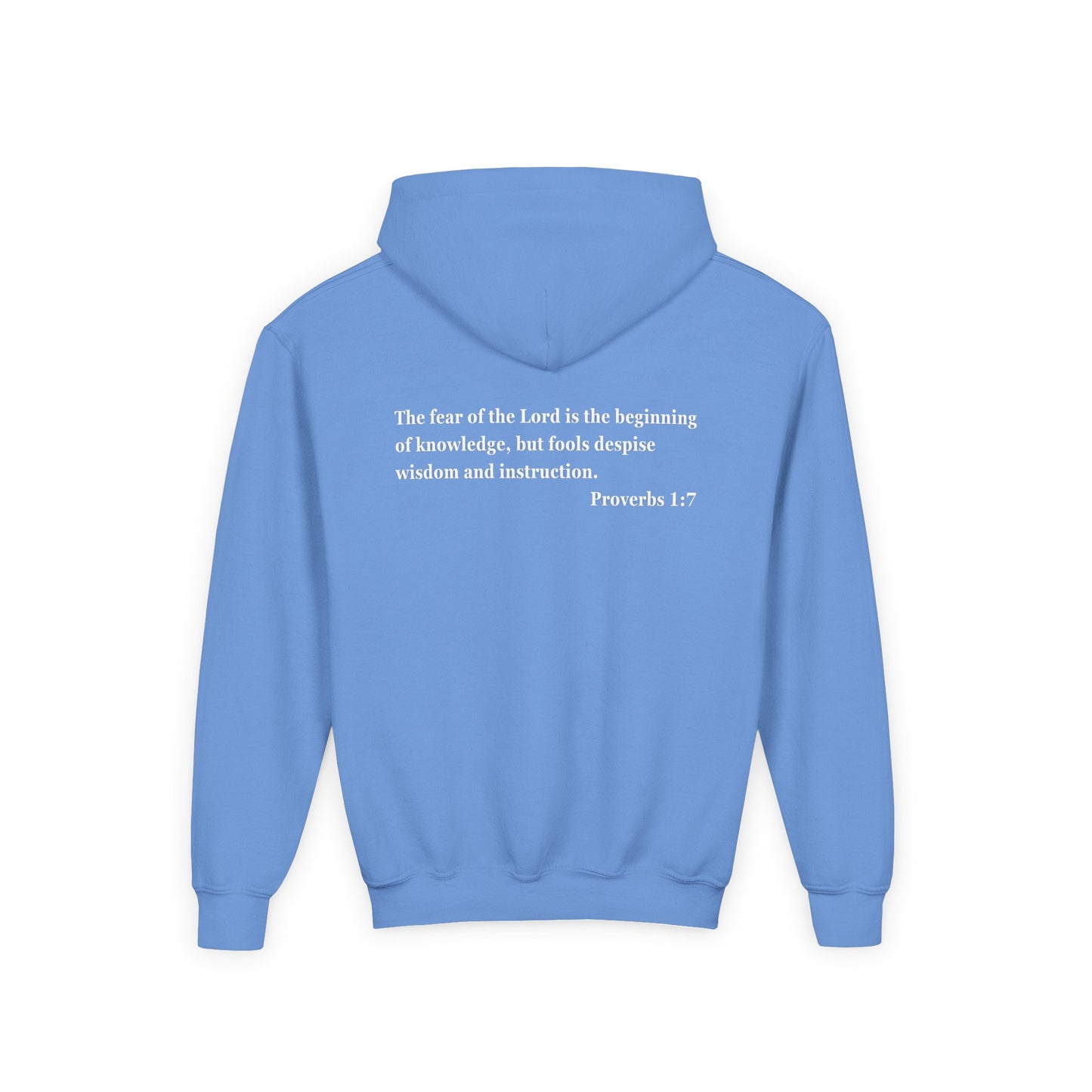 "Proverbs a Day" Retro Wisdom Youth Hoodie