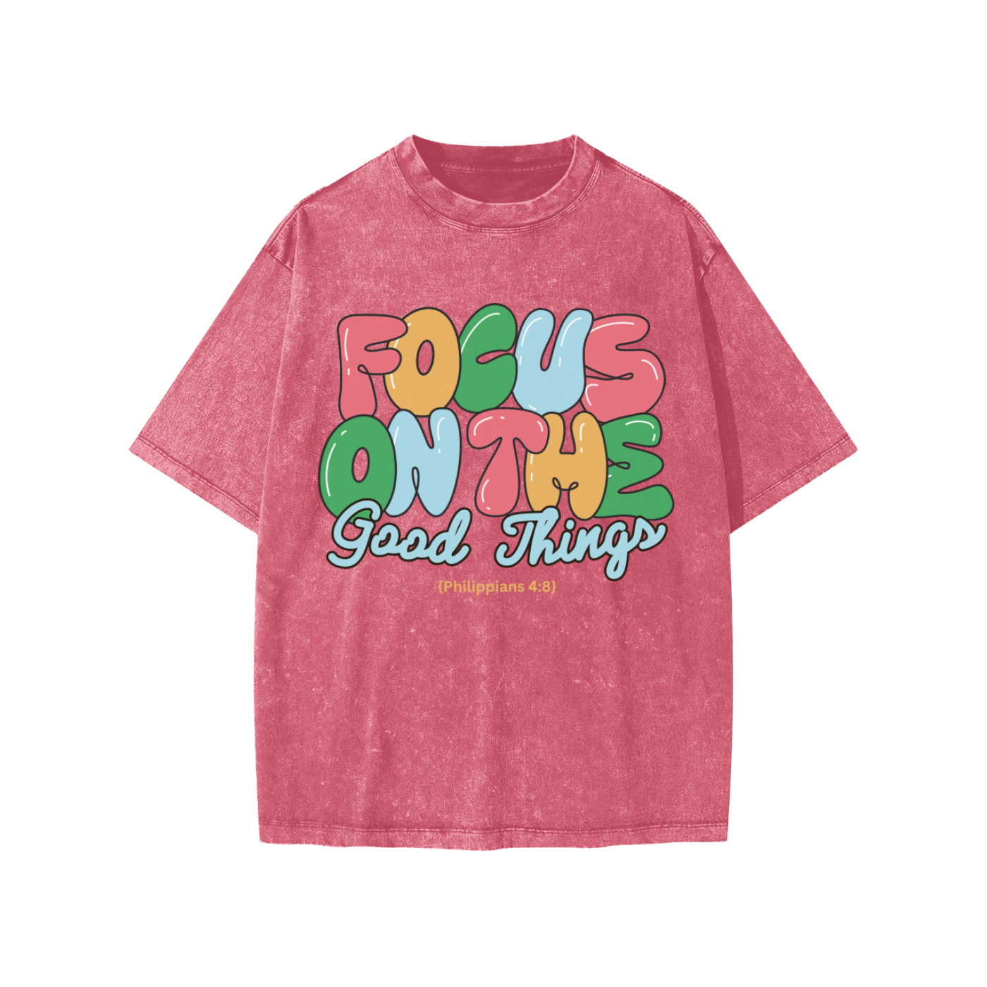 "Good Vibes Only" Kids' T-Shirt - Snow Wash Tee