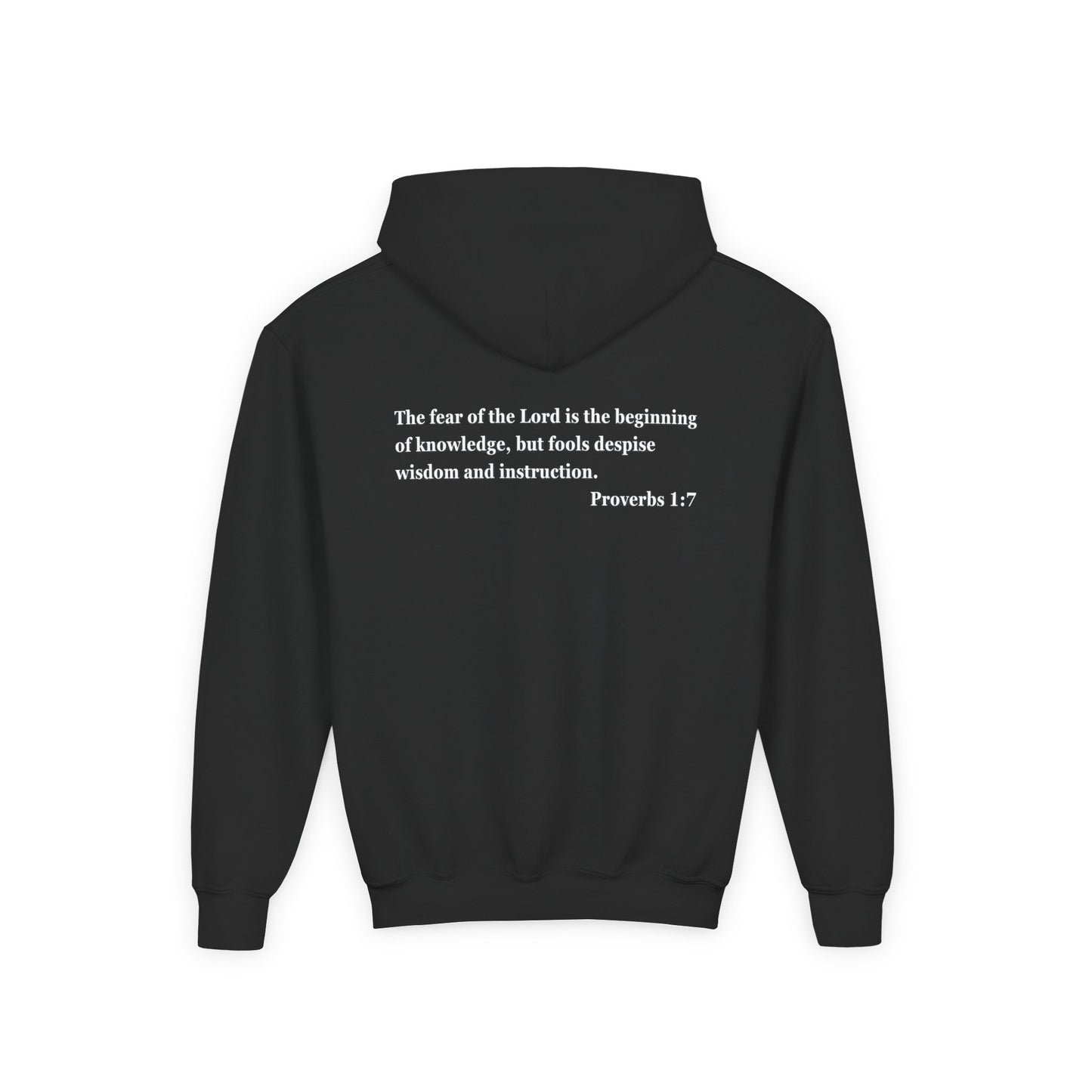 "Proverbs a Day" Retro Wisdom Youth Hoodie