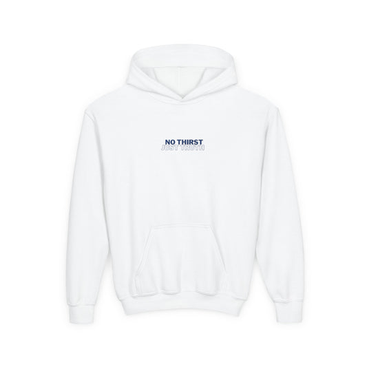 "No Thirst, Just Truth" John 4:14 Youth Hoodie