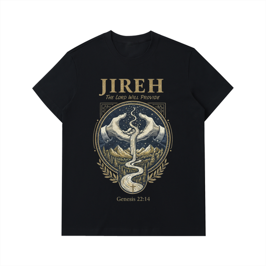 The Jireh Heavyweight Tee: The Lord Will Provide