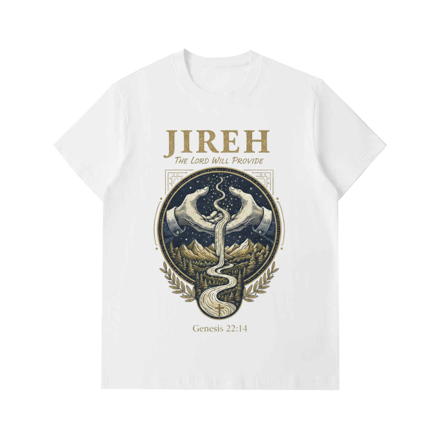 The Jireh Heavyweight Tee: The Lord Will Provide