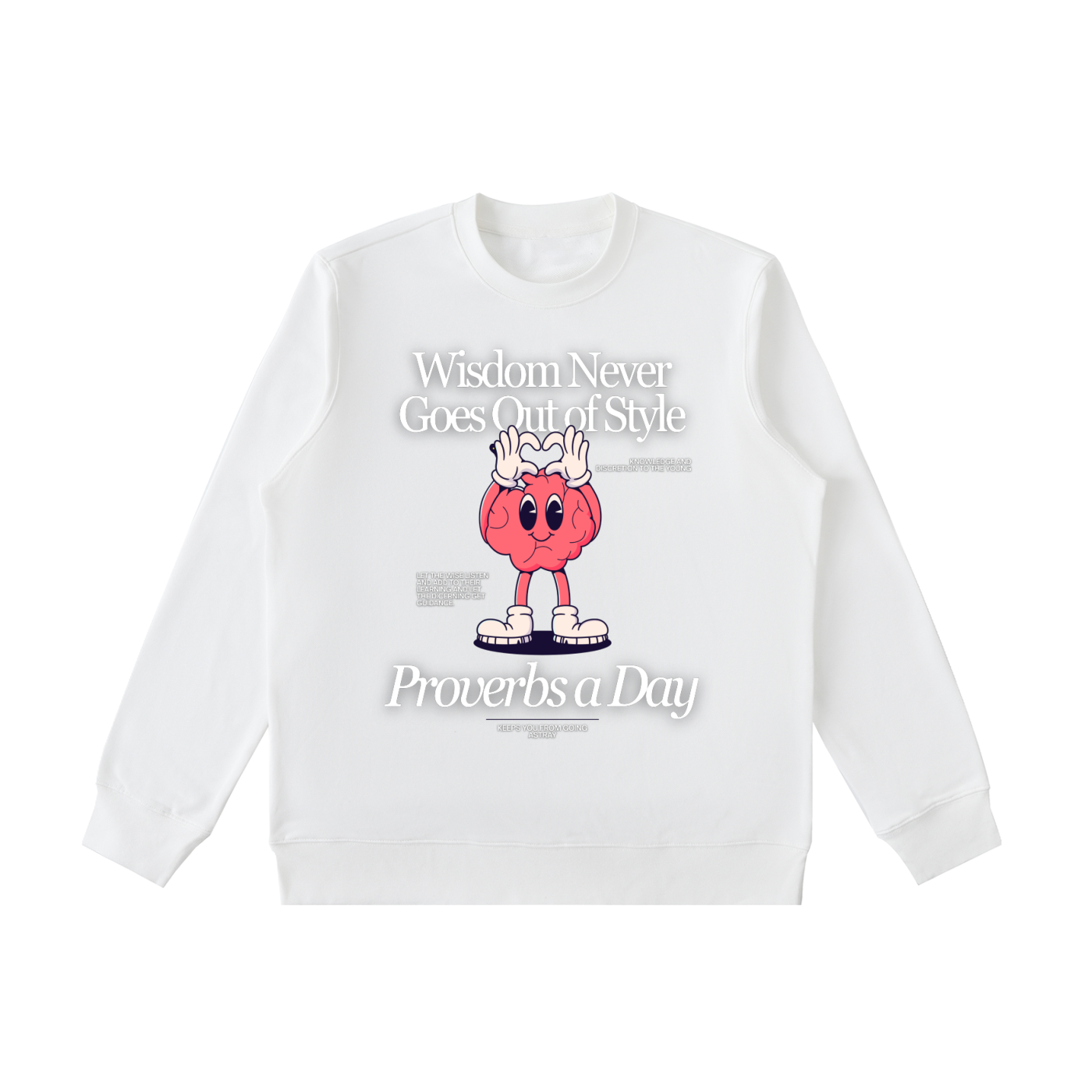 The "Proverbs A Day" Essential Heavyweight Crewneck Sweatshirt